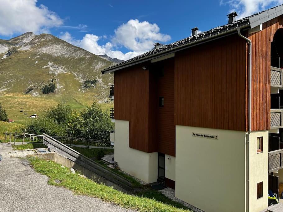 Appartement La Clusaz Avec Terrasse Sur Les Pistes De Ski Manigod Dış mekan fotoğraf